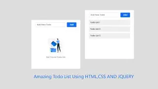 Amazing To-Do List Using HTML,CSS & JQUERY