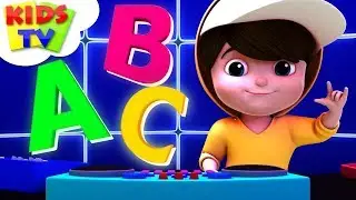 ABC Hip Hop Song |  Junior Squad Cartoons | Kindergarten Nursery Rhymes For Kids