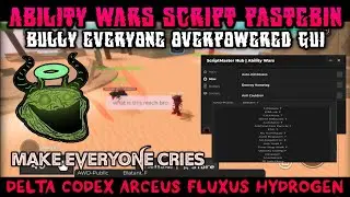 🌀Ability Wars Script Pastebin The Best Reach HitBox Autofarm Super Fast Spam No Key's