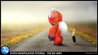 The Big Hero - Fun Photoshop Manipulation Tutorial