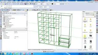 Проектирование шкафа БМ10 в реальном времени с рисунка заказчика
