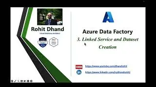 3.  ADF - Linked Service and Dataset Creation