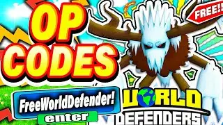 (2023) ALL *NEW* SECRET OP CODES In Roblox World Defenders!
