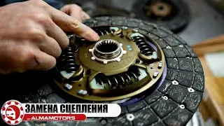 Замена сцепления на Toyota Hilux