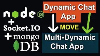 Dynamic Chat App to Multi-Dynamic Chat App Introduction in Node JS Socket.IO MongoDB - Node Chat App