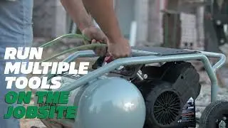 The TANK 8-Gal Trolley Air Compressor | Metabo HPT EC1315S