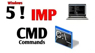 5 Useful Windows Commands Everyone Should Know!! I Tech AW