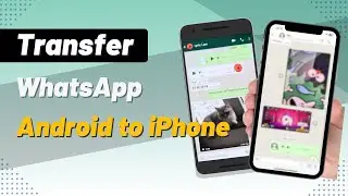 Transfer WhatsApp from old Android to iPhone without Move to iOS