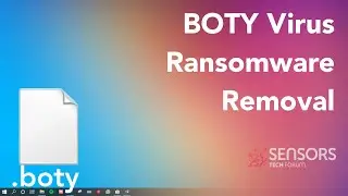 BOTY Virus Ransomware [.boty Files] Removal & Decrypt [Solved]