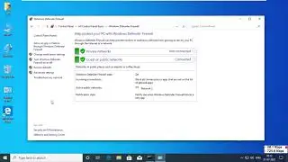 22  Configuring Advance Windows Firewall Settings in Windows 10