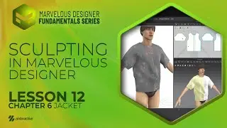 Sculpting in Marvelous Designer | Lesson 12 | Chapter 6 | Marvelous Designer Fundamentals