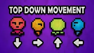 TOP DOWN MOVEMENT 2D IN UNITY 🎮 | How to Make Top Down Movement in Unity | Learn Unity For Free