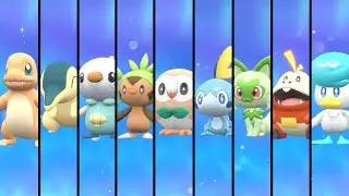 Pokemon Scarlet and Violet - All Starter Evolutions