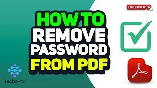 How to remove password from pdf 2024