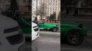 antique rare car on the street ! Редкий авто на улице !