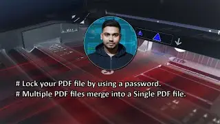 Lock your PDF file by using a password.