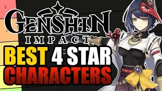 THE BEST 4 STARS IN GENSHIN IMPACT 2.1 | HOW MANY HAVE YOU BUILT?