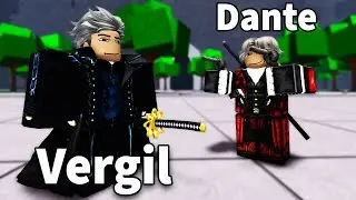 Dressing Up As Vergil And Dante In The Strongest Battlegrounds...