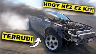 DRIFT AUTÓ lett a TERRUDI?! 😱