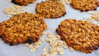 3 Ingredient Oat Cookies - Done in 15 Minutes!