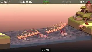 3 Solutions 3-6 Rock Skipping [Poly Bridge 2]