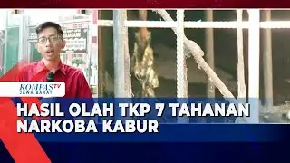 Begini Hasil Olah TKP 7 Tahanan Narkoba Kabur dari Rutan Salemba Jakarta