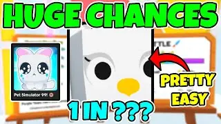 *NEW*🍀CHANCES OF THE  HUGE CHROMA PHOENIX In Pet Simulator 99!