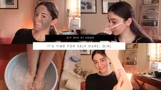 DIY SPA AT HOME IN QUARANTINE | COFFEE FACE CARE, BODY SELF CARE ROUTINE | Sana Grover