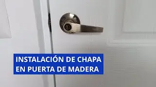 INSTALACIÓN DE CHAPA