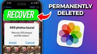 ✅ How to Recover Permanently Deleted Photos on iPhone/iOS (Even After 30 Days!)