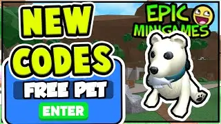 NEW EPIC MINIGAMES CODES! *COOL PET AND ITEMS* All Epic Minigames Codes Roblox 2020