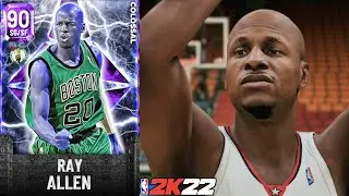 COLOSSAL RAY ALLEN NBA 2K22 Myteam Gameplay! His Shot IS MONEY
