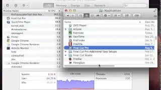 Final Cut Pro X Stops Rendering - App Nap - OSX Mavericks Background Processing FCPX