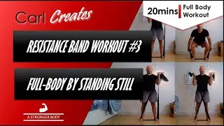 Standing Still Full Body Resistance Band Routine #3