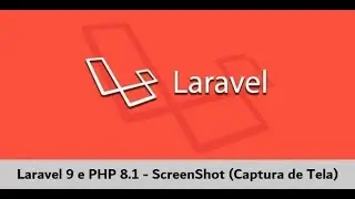 Laravel 9 e PHP 8.1 - ScreenShot (Captura de Tela)