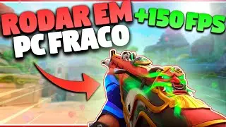 COMO RODAR VALORANT EM PC FRACO EM 2023! ( Como aumentar o FPS do Valorant )