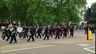 Military Parade Buckingham Palace Queen's Platinum Jubilee_13 May 2022