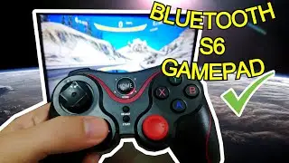 🎮S6 Bluetooth Kablosuz Oyun Kumandası / Konsolu / Gamepad / Controller Tv Box İncelemesi Mi box s 4k