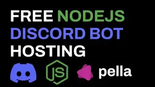 How to host NodeJS Discord Bots for FREE! (24/7)