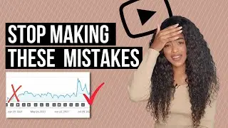 5 BIGGEST MISTAKES NEW YOUTUBERS MAKE | YOUTUBE TIPS FOR BEGINNERS | GROW ON YOUTUBE 2023