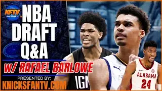 NBA Draft Q&A w/ NBA Big Board's Rafael Barlowe | Call In Show