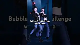 #BubbleGumChallenge with #Karina #Shorts