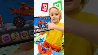 Chris makes playdough toy car - New Vlad&Niki Game for kids