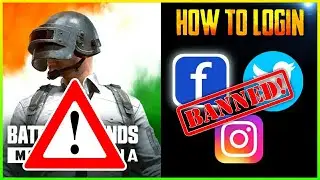 HOW TO LOGIN PUBG MOBILE AFTER TWITTER & FACEBOOK BAN