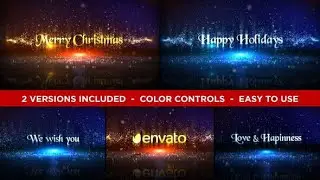 Videohive Christmas Titles 18730813 Free Download