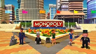 Monopoly Streets PS3 Gameplay (RPCS3): City Board - 1 Player VS 3 Medium AI