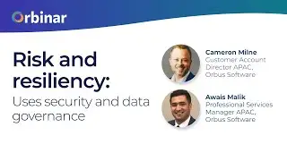 Risk & Resiliency - Uses Security and Data Governance