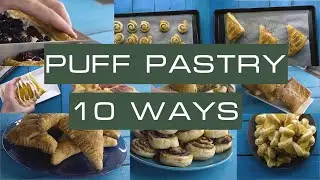 10 Different Ways of Folding Puff Pastry - Recipe ideas