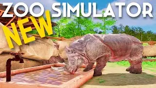 AMAZING!!! Rebuild a Zoo & Become a Zoo Keeper in this Upcoming Zoo Simulator Game!