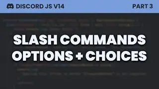 Slash Command Options and Choices (Discord.js v14)